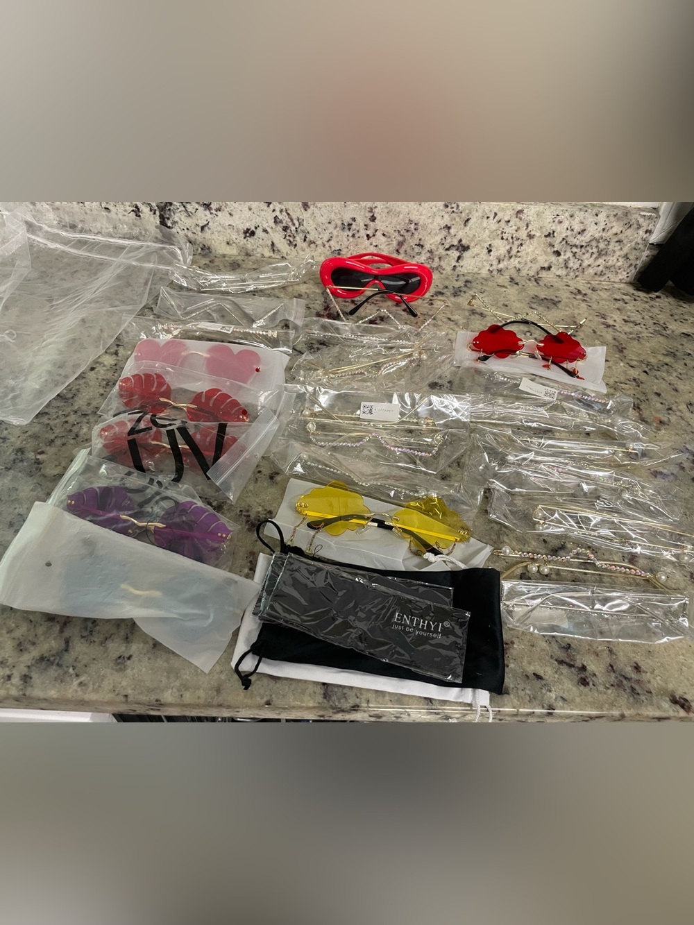 Fashion Sunglasses - party hip hop 90s y2k party favors gifts accessories